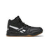 Sneakers alte nere da ragazzo con logo a contrasto Reebok Bb4500 Court, Brand, SKU s352500120, Immagine 0